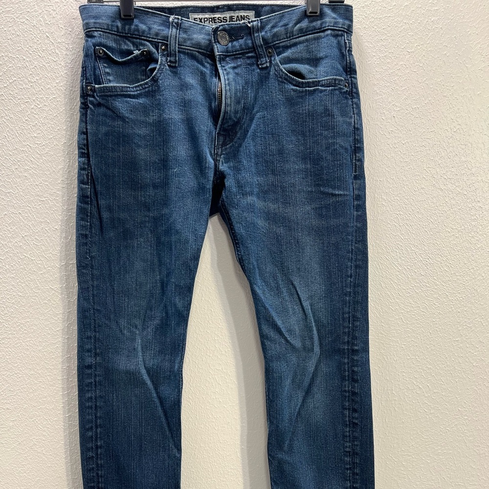 Express Rocco Blue Jeans s28 Slim/ Skinny